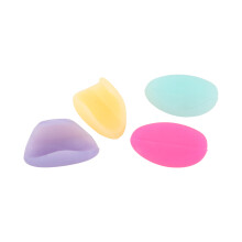 Coussins de repose-pouce pour flûte, instrument à vent, lot de 4, en silicone, accessoires colorés