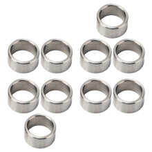 Distanziali a rondella in acciaio inossidabile Ø esterno 15 mm Ø interno 12 mm Set Kit