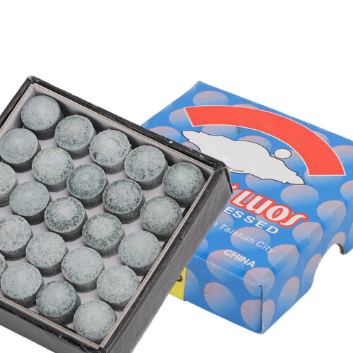 50 pièces d'embouts de queue de billard en cuir de qualité A, 12 mm, couleur 2