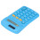 Mini calcolatrice 8-cifre LCD blu 11,5 x 6,5 x 2 cm 14