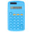 Mini calcolatrice 8-cifre LCD blu 11,5 x 6,5 x 2 cm 2
