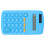Mini calcolatrice 8-cifre LCD blu 11,5 x 6,5 x 2 cm 3