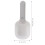 Cucharón para comida de perros, 19,7 cm x 8 cm, Blanco/Gris 10