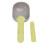Cucharón con clip multifuncional 19,7 cm  8 cm gris-verde 2