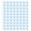100pcs Eyelash Extensions Glue Ring Cup Disposable Eyebrow Tattoo Microblading Ink Cup Holder 13