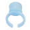 100pcs Eyelash Extensions Glue Ring Cup Disposable Eyebrow Tattoo Microblading Ink Cup Holder 10