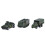 Carro militare D, set da 6 pezzi in lega pressofusa 12