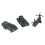 Carro militare D, set da 6 pezzi in lega pressofusa 8