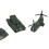 Carro militare D, set da 6 pezzi in lega pressofusa 9