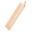 Escalier miniature en bouleau pour maison de poupée échelle 1/12 bricolage angles arrondis 16