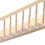Escalier miniature en bouleau pour maison de poupée échelle 1/12 bricolage angles arrondis 12