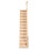 Escalier miniature en bouleau pour maison de poupée échelle 1/12 bricolage angles arrondis 5