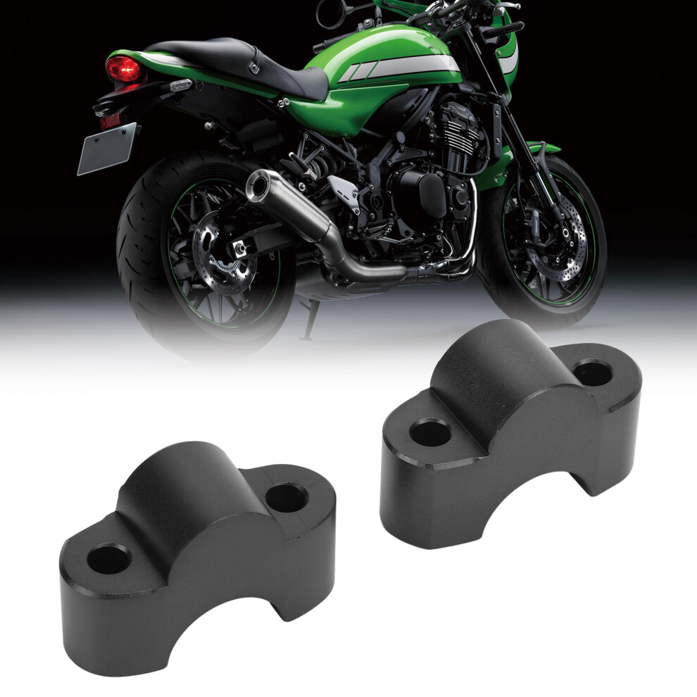 Pair Motorcycle Handlebar Clamp Riser 30Mm Height Cnc Aluminum Alloy Replacement For Z900rs 2017Â2019Black 4001321710735