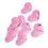 10 pezzi di toppe a forma di cuore rosa termoadesive, 8,2 x 7 cm, cotone 15