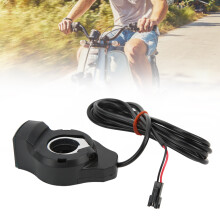 Acelerador de pulgar para bicicleta eléctrica, 73g/2.6oz rojo