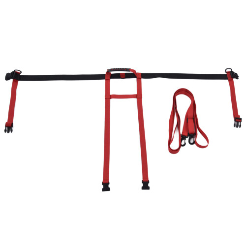 Imbracatura da sci per bambini 261 g 25-60 cm/9,84-23,62 in Rosso 1