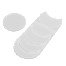 Molde de silicona lunar 2 piezas por juego para resina epóxica