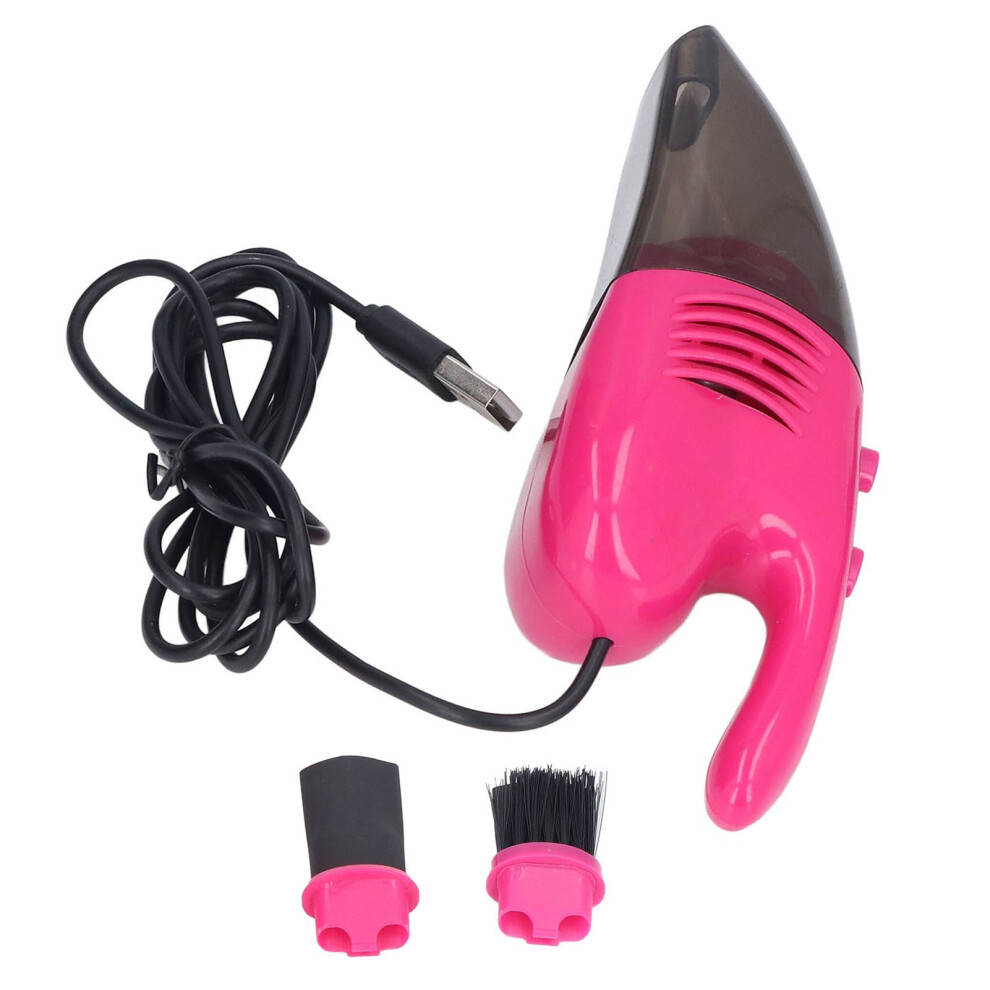 Keyboard Vacuum Usb Handheld Powerful Suction Portable Energy Saving Multi Purpose Quick Cleaning Mini Vacuumpink 8441321712456