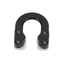 D Loop en alliage d'aluminium noir 7 g pour arc composé