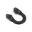 D Loop in lega di alluminio 7g nero per arco composto 3