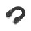 D Loop in lega di alluminio 7g nero per arco composto 8