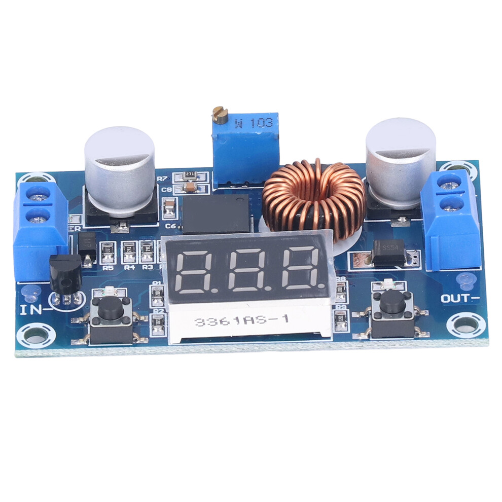 5A 75W Dcdc High Power Buck Module Adjustable Voltage Display Converter Regulator Board Xl4015 4641321712829