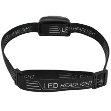 Luz frontal USB mini 1200mAh 6x3x3.5cm Negro