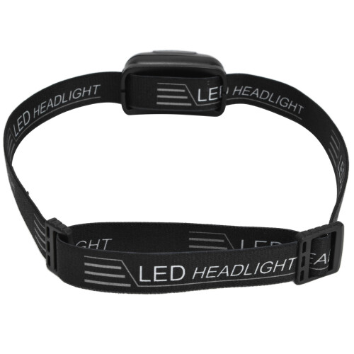 Luz frontal USB mini 1200mAh 6x3x3.5cm Negro
