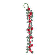 Vite di rose in miniatura per casa delle bambole - Decorazione floreale realistica in scala 1:12 per bambini