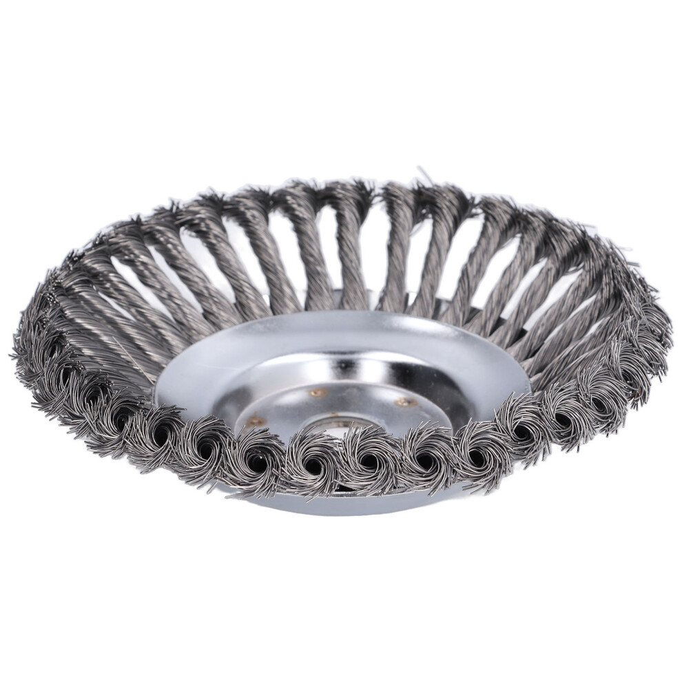 Twisted Wire Wheel Steel Garden Grass Weed Brush Cutting Head Derusting Disc For Lawn Mower 8In 8791321712902