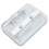 TON007B Blanc Bluetooth Cassette à renversement automatique 2xAA 6
