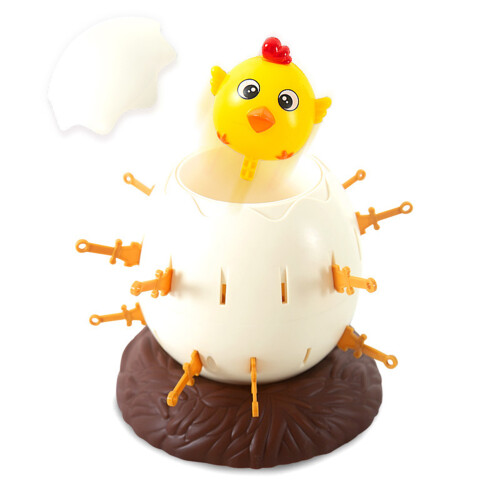 Poussin pirate baril coquille d'œuf 17,5x16,5x16,5 cm 1