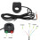 Interruttore 2-in-1 clacson/faro 12-72V 22.2mm Rosso Verde 13