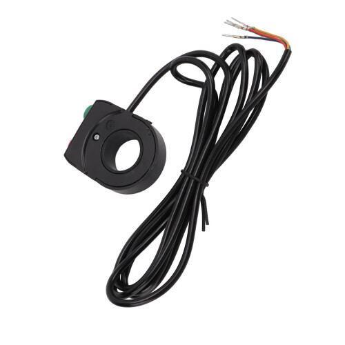 Interruttore 2-in-1 clacson/faro 12-72V 22.2mm Rosso Verde 2