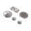 Conjunto de tapas de culata de aluminio de 5 piezas para 70cc/90cc/110cc 6