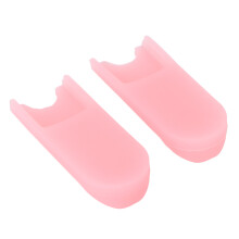2 pièces, coussin de repose-doigt pour saxophone, silicone, rose