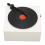 X10 Vinyl Record Player Style Bluetooth Speaker Old Fashioned Classic Style Bluetooth Speaker with 3 Input ModesWhite 13