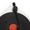 X10 Vinyl Record Player Style Bluetooth Speaker Old Fashioned Classic Style Bluetooth Speaker with 3 Input ModesWhite 12