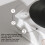 X10 Vinyl Record Player Style Bluetooth Speaker Old Fashioned Classic Style Bluetooth Speaker with 3 Input ModesWhite 9