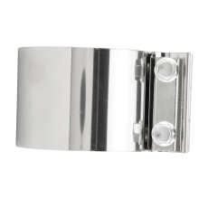 Collier d'échappement à bande 4 pouces/10,16 cm inox universel
