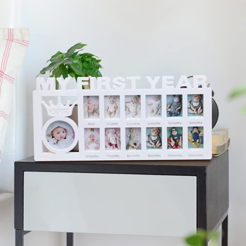 My First Year Picture Frames Memories Photo Frame  DIY Keepsake Picture Frames Gift for New Mums and Dads