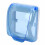 Type 86 Étanche Transparent Bleu 115x95x45 mm 12