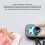 Cámara web 640x480 USB 2.0 Enfoque manual Micrófono LED 12