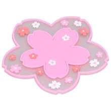 Sakura posavasos PVC rosa 60 g 115x3.5mm 4.53x0.14in