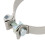 Collier d'échappement universel 4 po 304/Carbone argenté 3