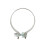Collier d'échappement universel 4 po 304/Carbone argenté 12