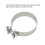 Collier d'échappement universel 4 po 304/Carbone argenté 11