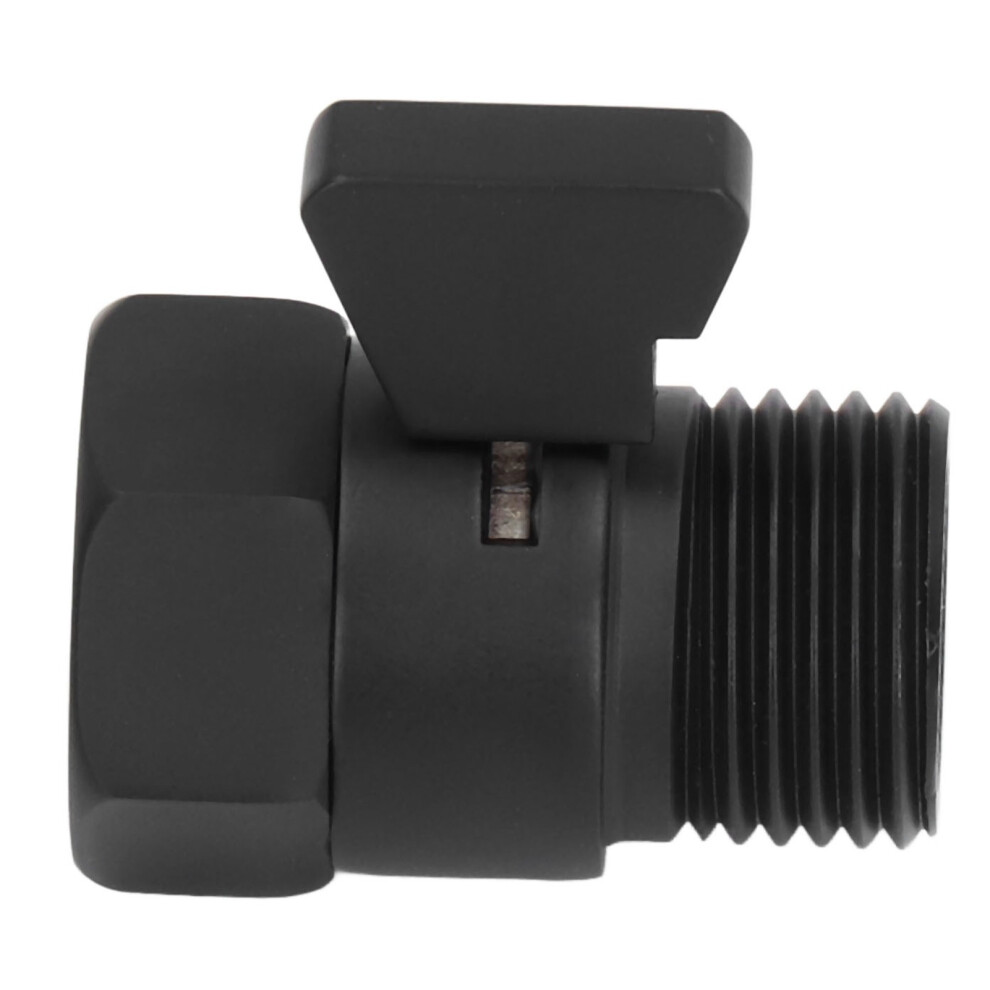 G1/2 Shut Off Valve Brass Water Control Valve Black Shower Head Sprayer Valve For Household Bathroom 9471321719147