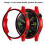 GT3 46 mm rouge coque intégrale avec verre trempé 3