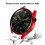 GT3 46 mm rouge coque intégrale avec verre trempé 6
